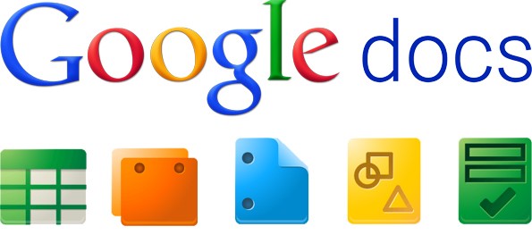 Google Docs logo - great for homework and as a teaching aid